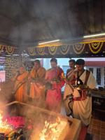 Sharadiya Navaratri Utsava 2025 - Day 9 at Karla (30 Sep 2025) Smt Sanjana Hervatte Bantwal and Shri Soham Honnavar